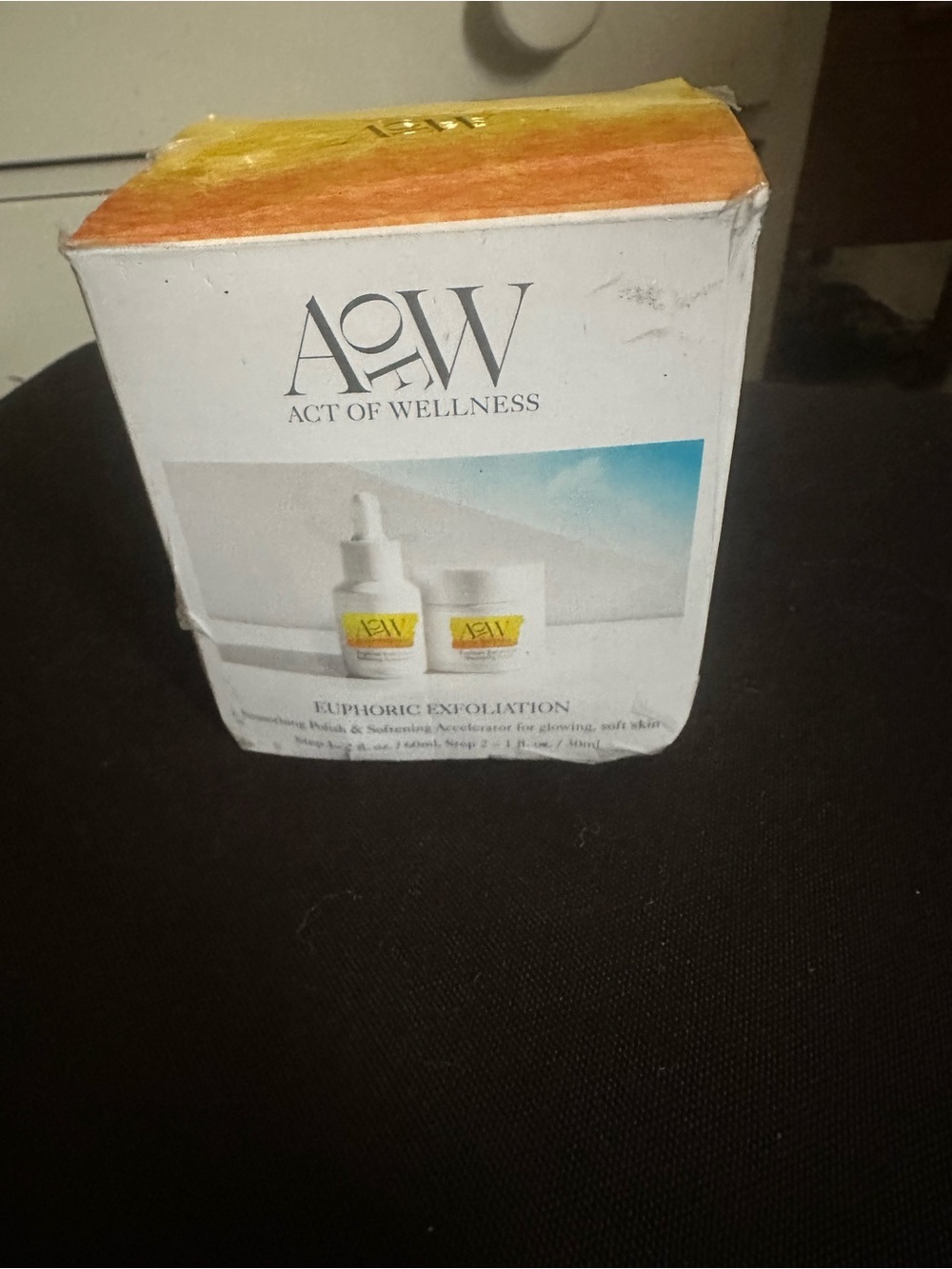 Act of Wellness Euphoric Exfoliation Cleanser & Exfoliant - White/Yellow
